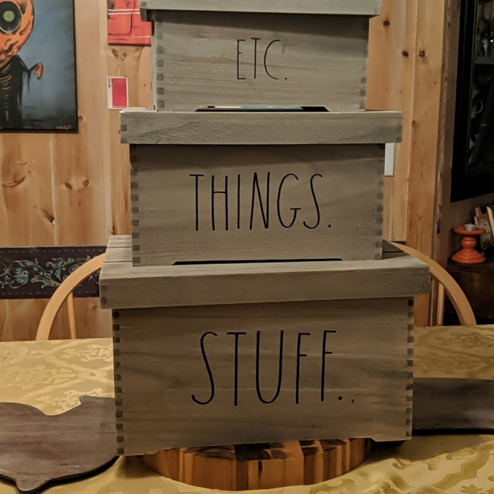Rae Dunn Stacking Boxes